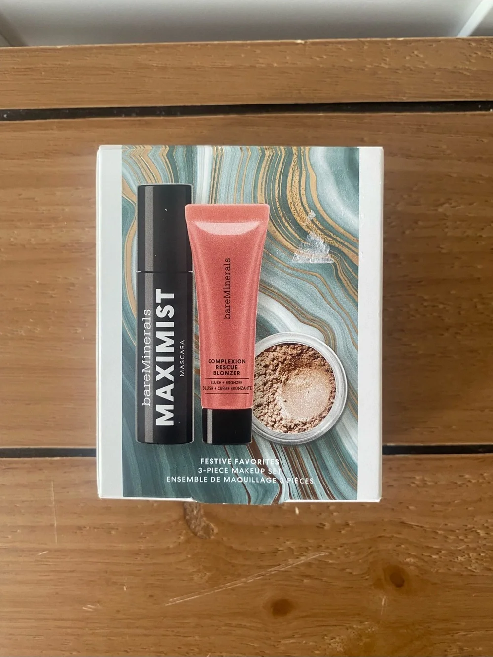 New bareMinerals Festive Favorites 3-Piece Makeup Set – Mascara Blonzer Eyeshado